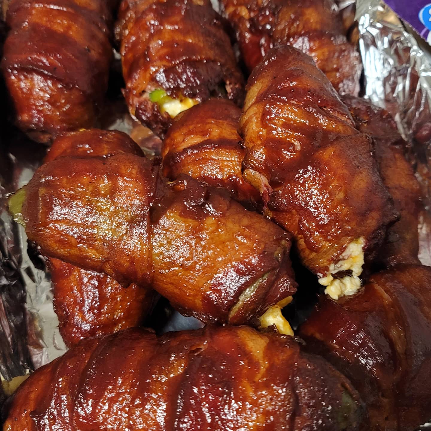 A fully cooked tray of Armadillo eggs